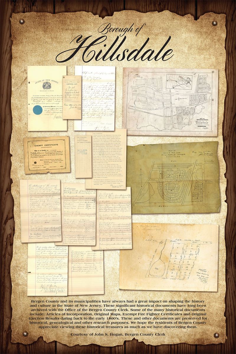 Hillsdale Historic Poster